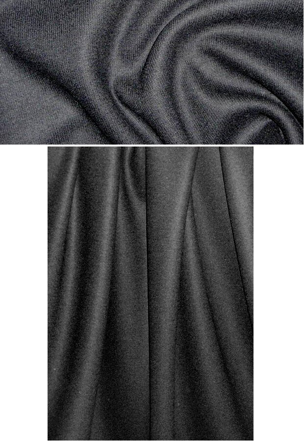 Italian luxury thickER wool double sweater knit