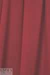 famous designer wool doubleknit - brick 1.375 yd