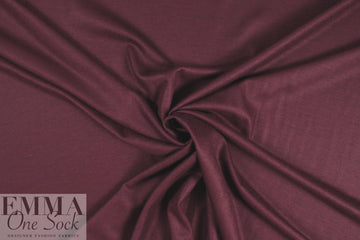 Italian drapey wool sweater knit - wine