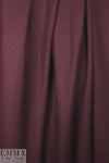 Italian drapey wool sweater knit - wine