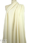 Italian wool/lycra doubleknit - ivory