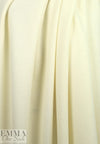 Italian wool/lycra doubleknit - ivory .75 yds