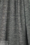 Italian yarn dyed plaid wool blend sweater knit