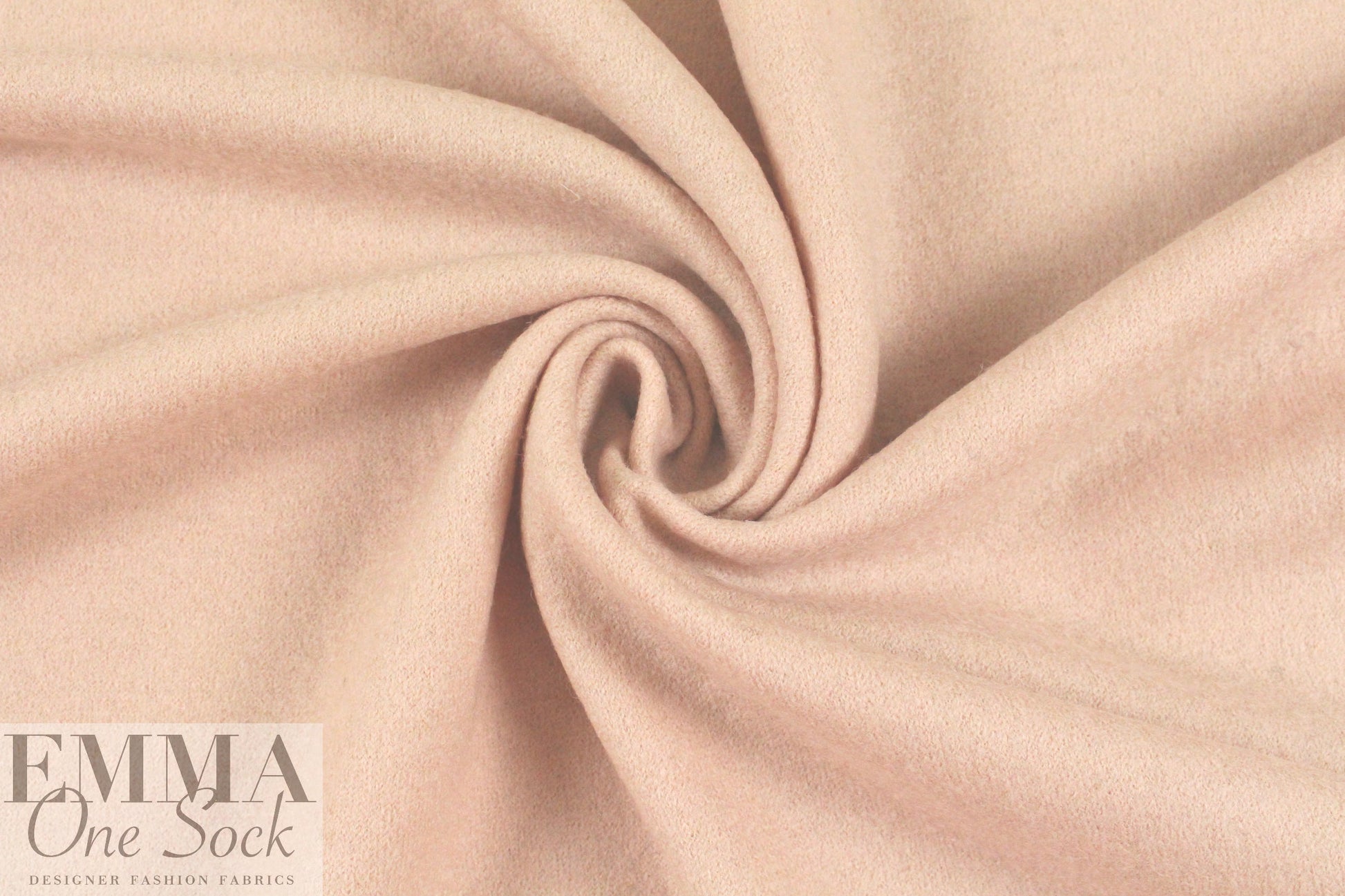 The0ry Italian wool thick sweater jersey - dusty pink 1.25 yds