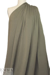 St. John wool blend doubleknit - army green