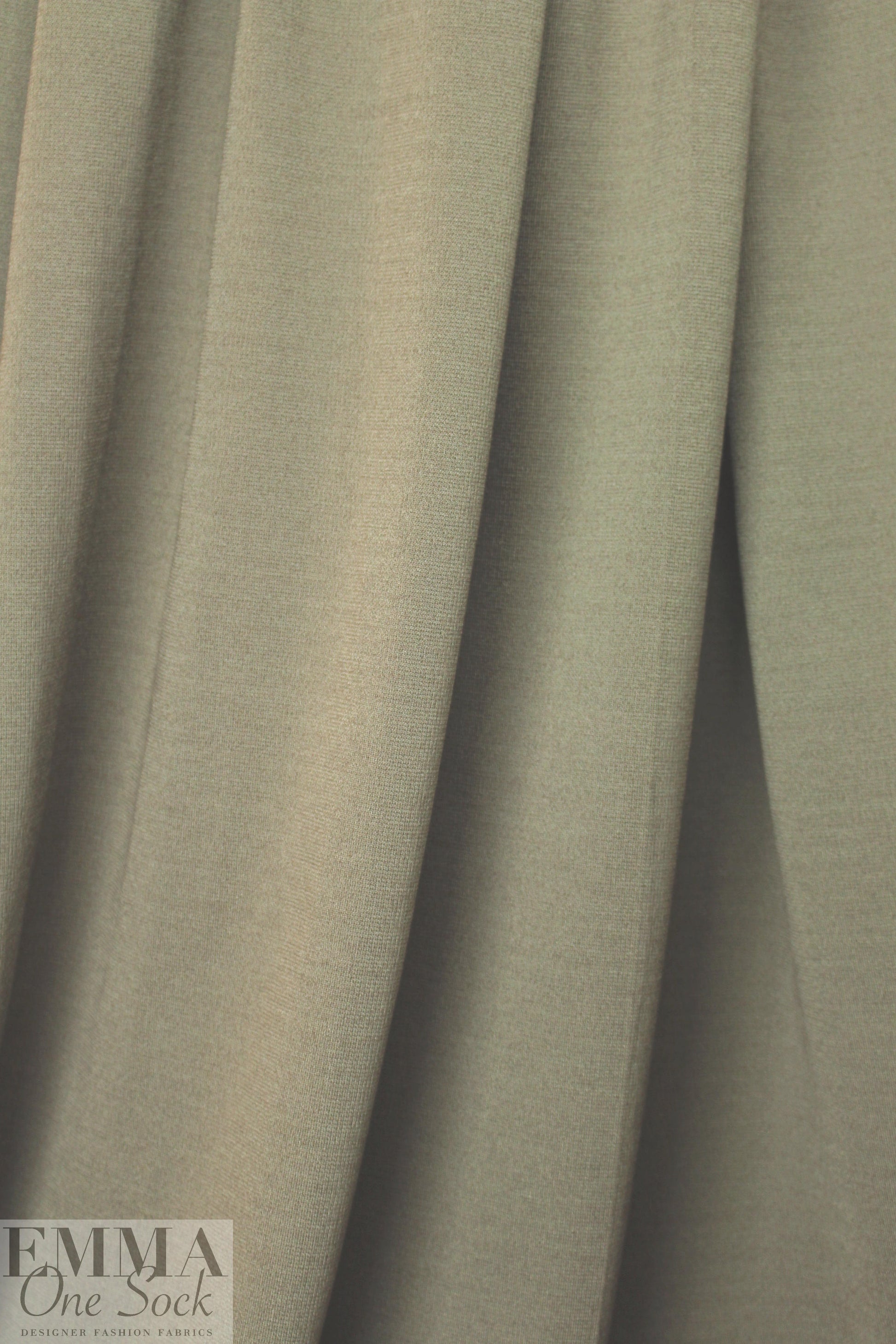 St. John wool blend doubleknit - army green