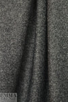 Italian wool melange sweater knit - black/silver
