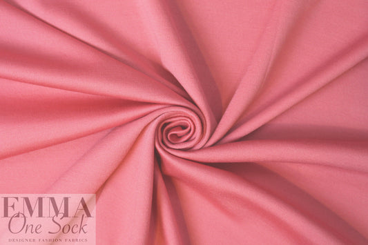 St. John wool blend doubleknit - flamingo pink
