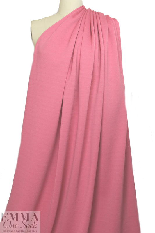 St. John wool blend doubleknit - flamingo pink