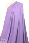 Italian wool doubleknit - lavender