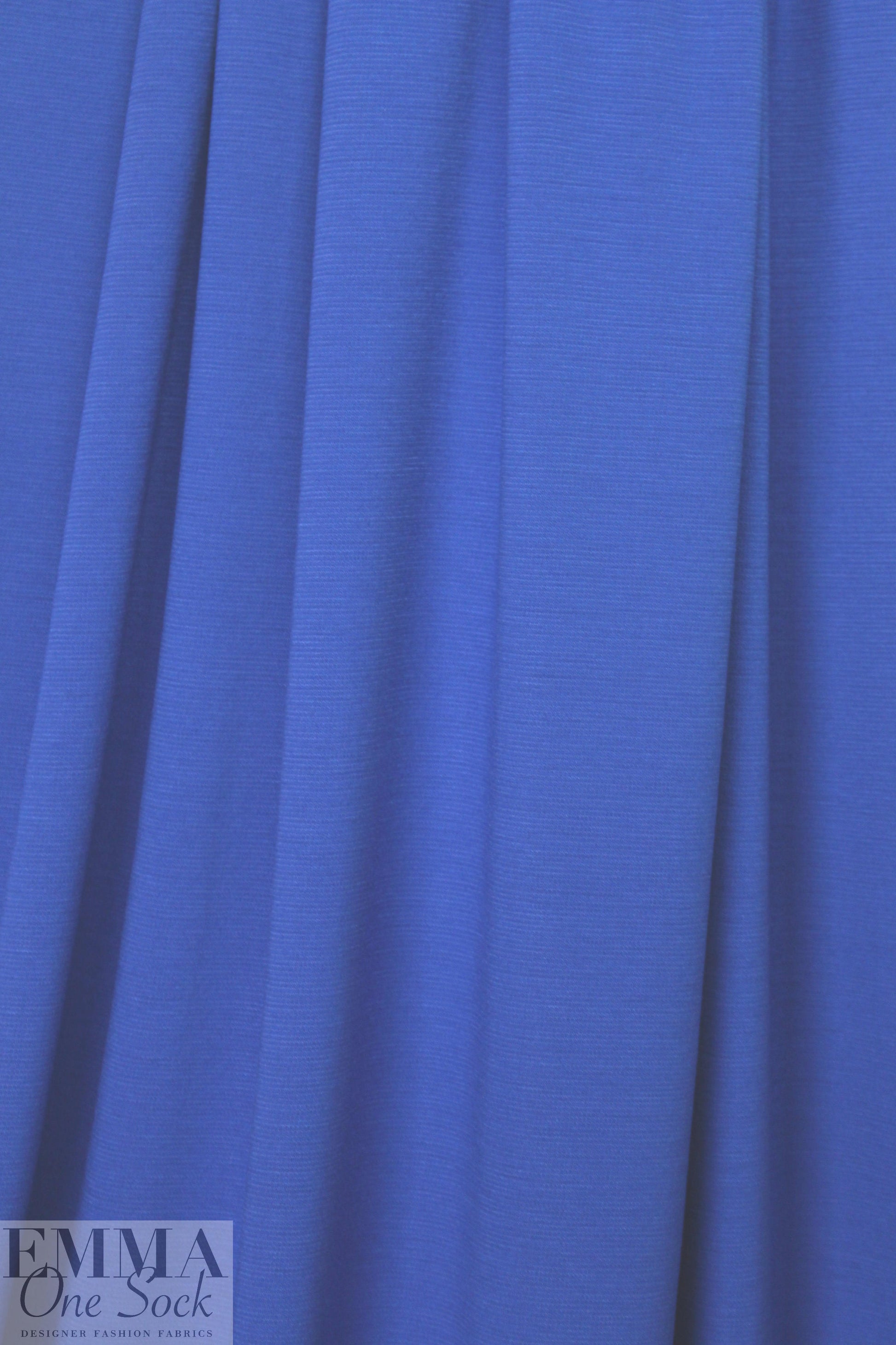 Italian wool/viscose/spandex doubleknit - royal .88 yds