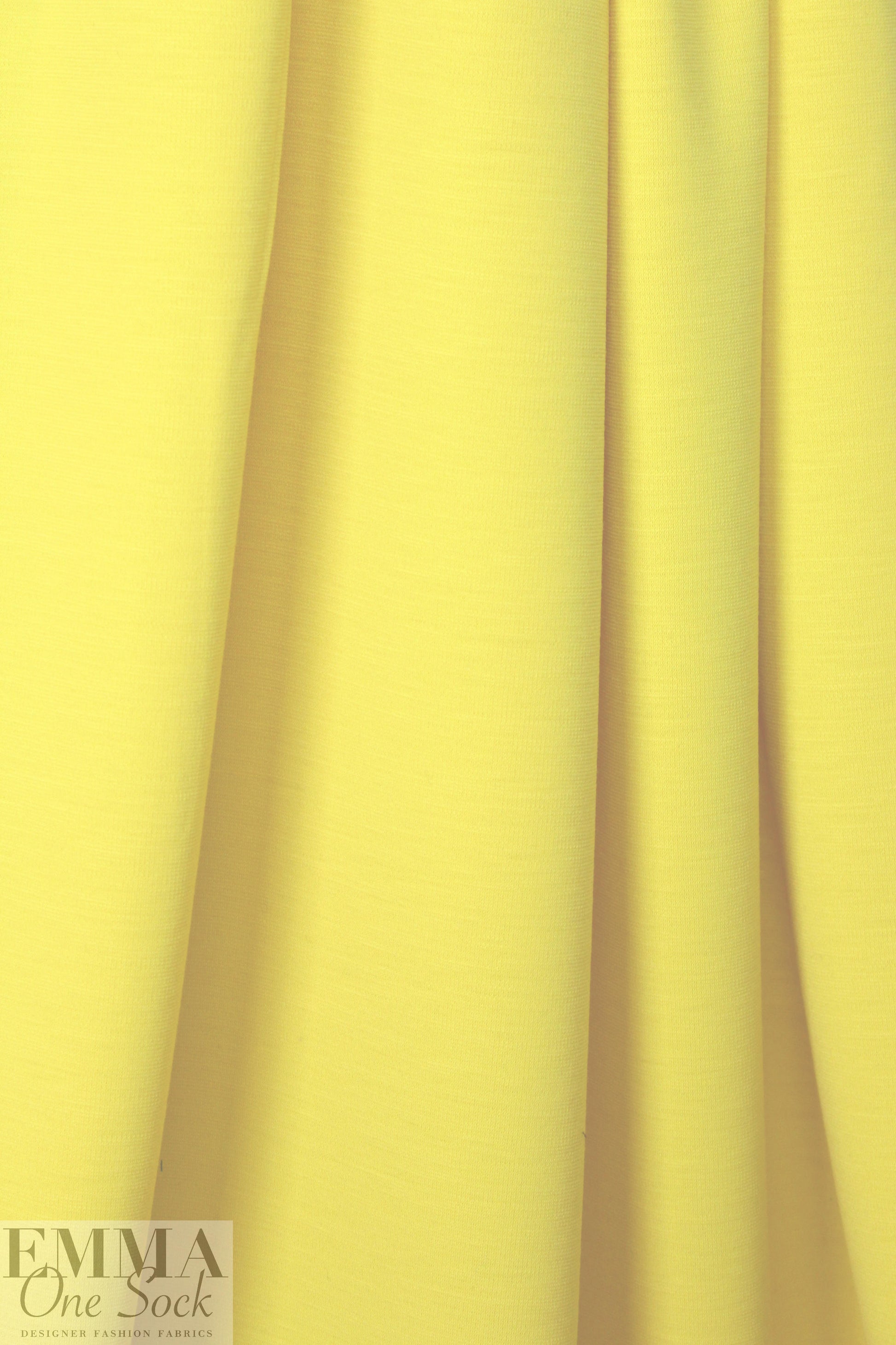 Italian wool doubleknit - yellow