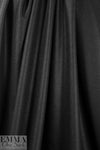 famous designer all wool felted doubleknit - black