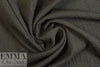 Italian wool stretch jacquard woven - chocolate dot 1 yard