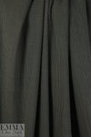 Italian wool stretch jacquard woven - chocolate dot .75 yds