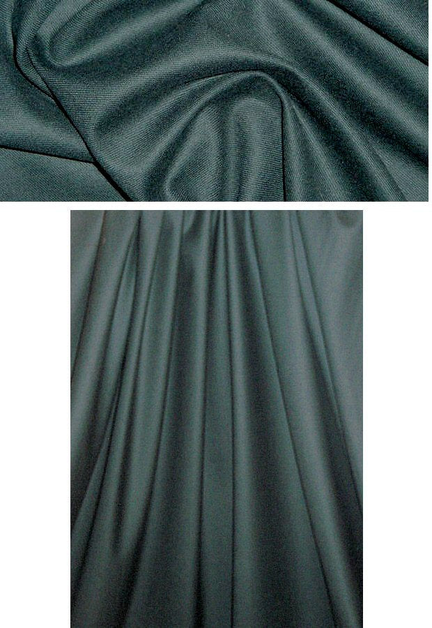 Tahari wool/lycra twill suiting - dark forest