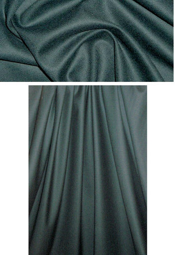 Tahari wool/lycra twill suiting - dark forest