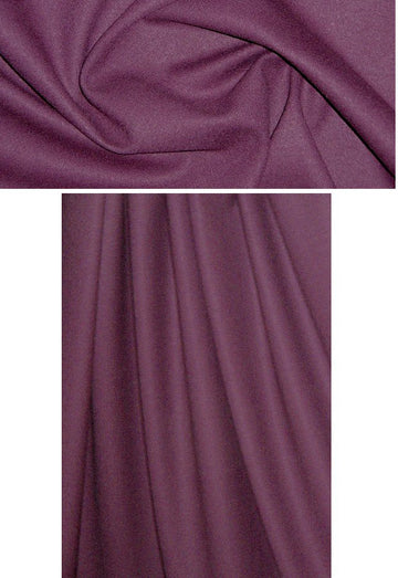 Tahari wool/lycra twill suiting - mulberry 1.5 yd