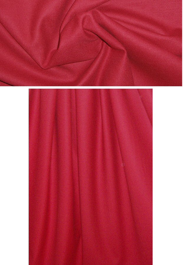 Tahari wool/lycra twill suiting - brick
