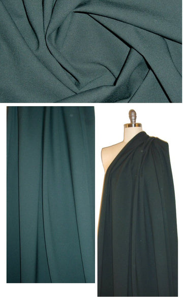 Marc Jac0bs wool stretch twill - deep forest 2 yds