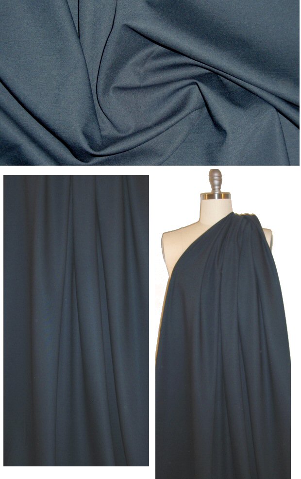 Marc Jac0bs wool stretch twill - midnight