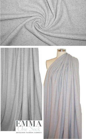 Mi11y Italian sweatery doubleknit - gray melange
