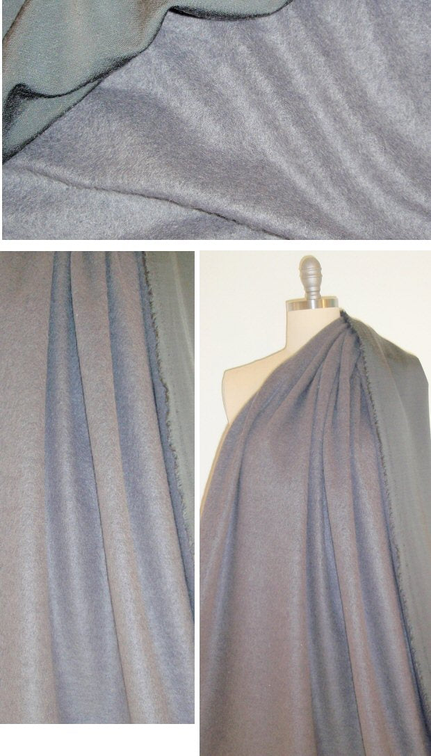 D0nna Karan wool/moh. 4-way stretch luxe knit - gray