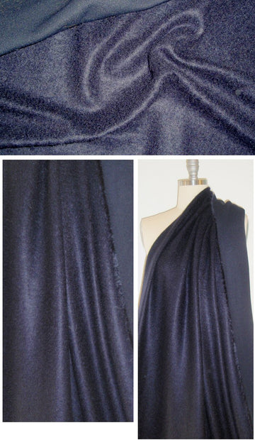 D0nna Karan wool/moh. 4-way stretch luxe knit - midnight