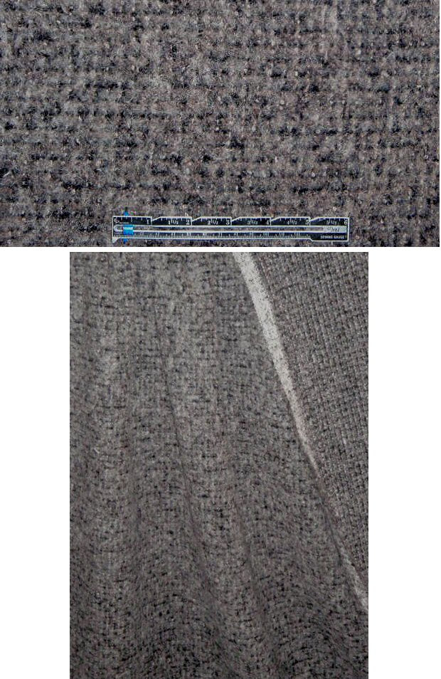 Ca1vin K. wool/alpaca fleecy boucle' knit