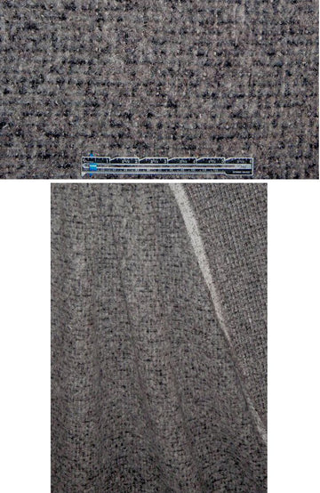 Ca1vin K. wool/alpaca fleecy boucle' knit