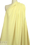 famous designer Italian wool/mohair boucle' - lemon