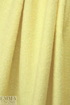 famous designer Italian wool/mohair boucle' - lemon 1.625 yds