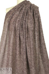 Italian dusty plum wool/mohair sweater knit 1.875 yd