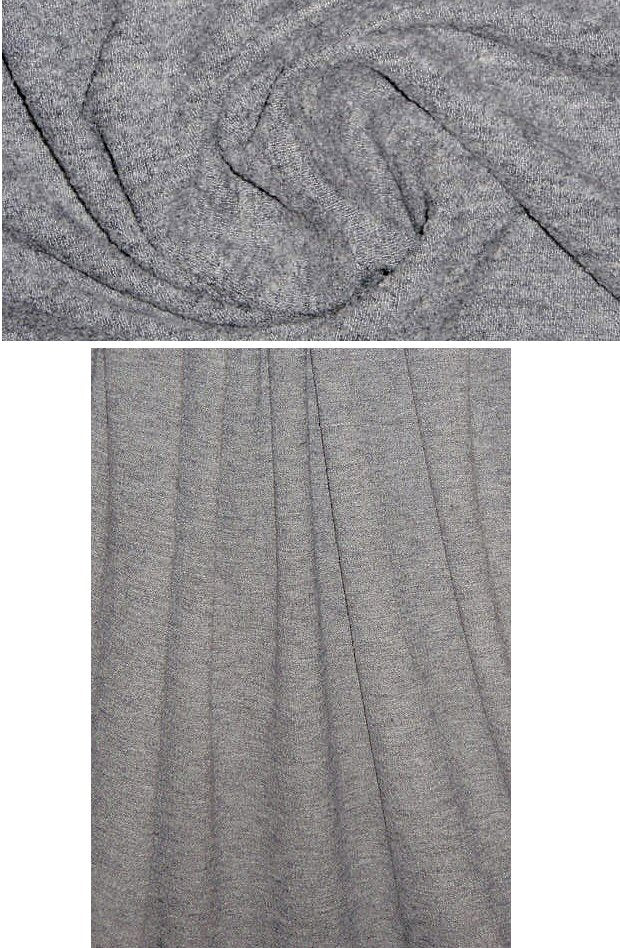 The0ry wool/mohair sweatery stretch woven - gray