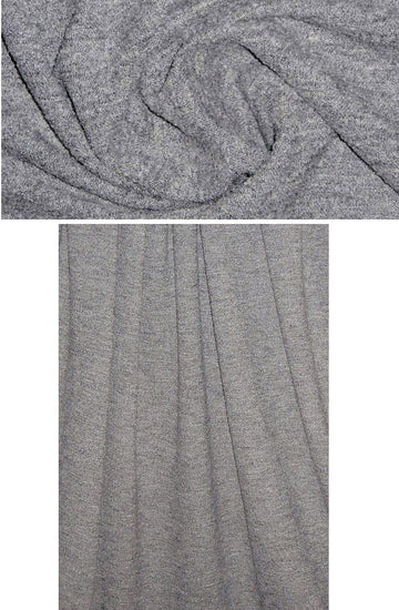 The0ry wool/mohair sweatery stretch woven - gray