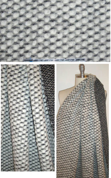 Italian chunky boucle textured wool knit no. 2