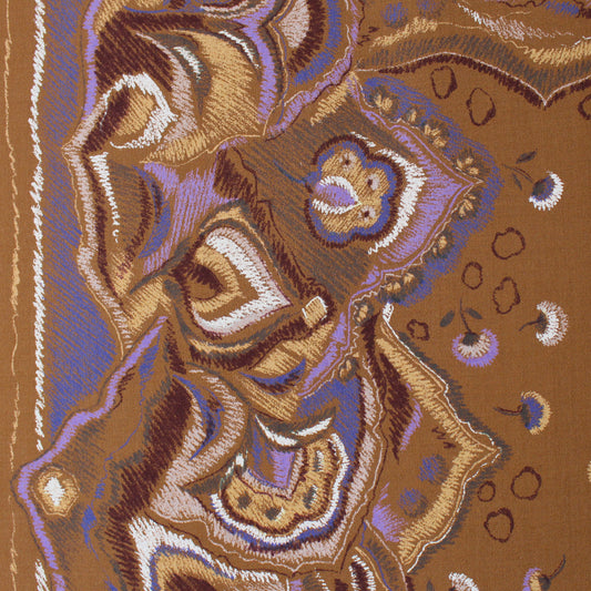 French 'last bloom' 100% wool panel