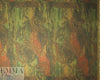 Italian autumn tones printed wool blend herringbone