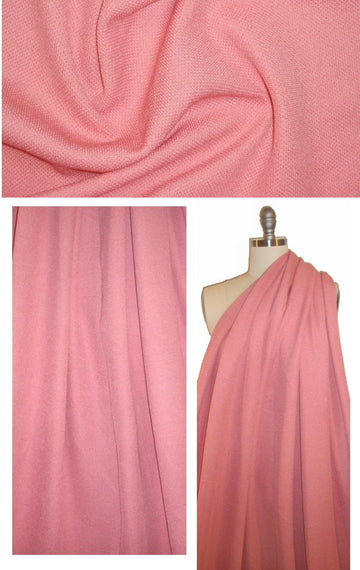St. John wool blend pique textured ponte - carnation