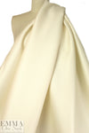 Italian wool pique' textured woven - creamy vanilla 1 yard