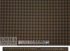 famous designer merino wool plaid - cocoa/teal 1.75 yd