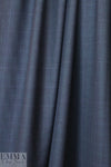 famous designer super 130 wool plaid - midnight 1.66 yd
