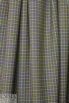 famous designer virgin wool plaid - carbon/yellow