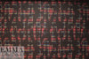 Italian 'now you see it' wool plaid suiting 1.875 yd