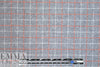 Rag and B0ne gray/tangerine plaid wool suiting