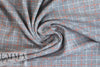 Rag and B0ne gray/tangerine plaid wool suiting