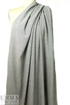 NY designer textured, yarn dyed wool plaid stretch woven