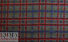 Italian wool blend boucle' plaid suiting