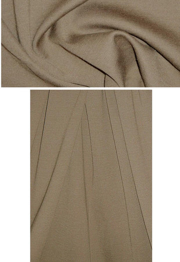 St. John wool blend ponte - chinchilla
