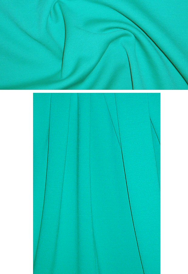 St. John wool blend ponte - minty jade 2.66 yds